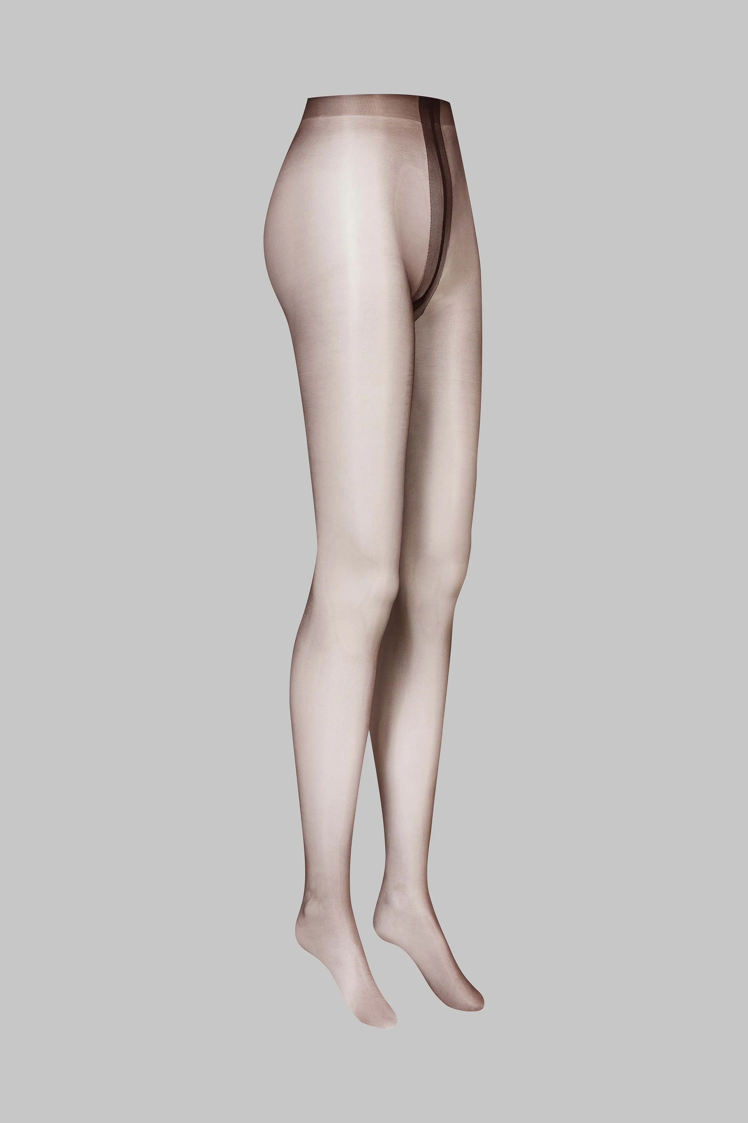 10D Glossy Tights - Brown - Les Coquetteries