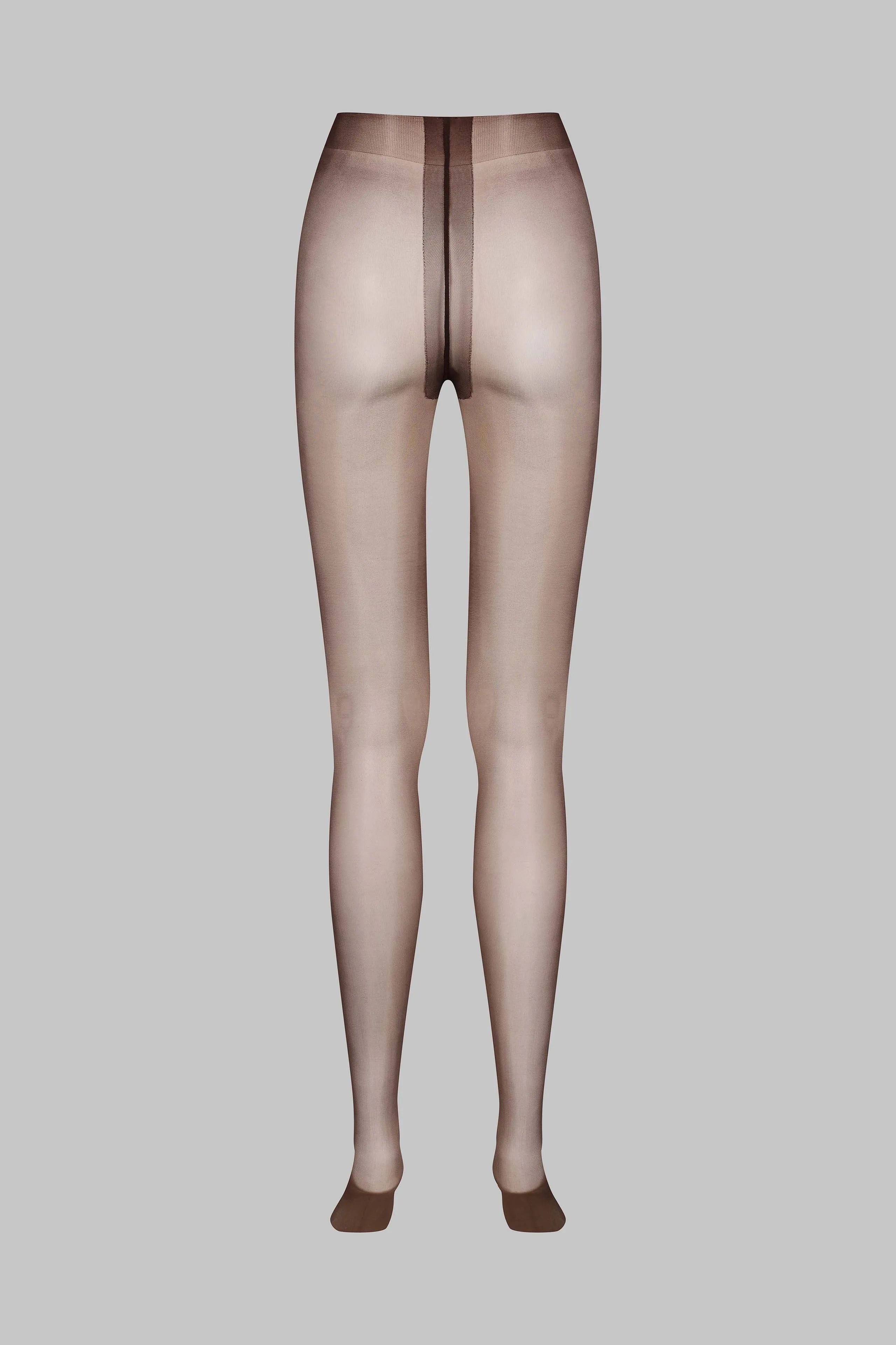 10D Glossy Tights - Brown - Les Coquetteries