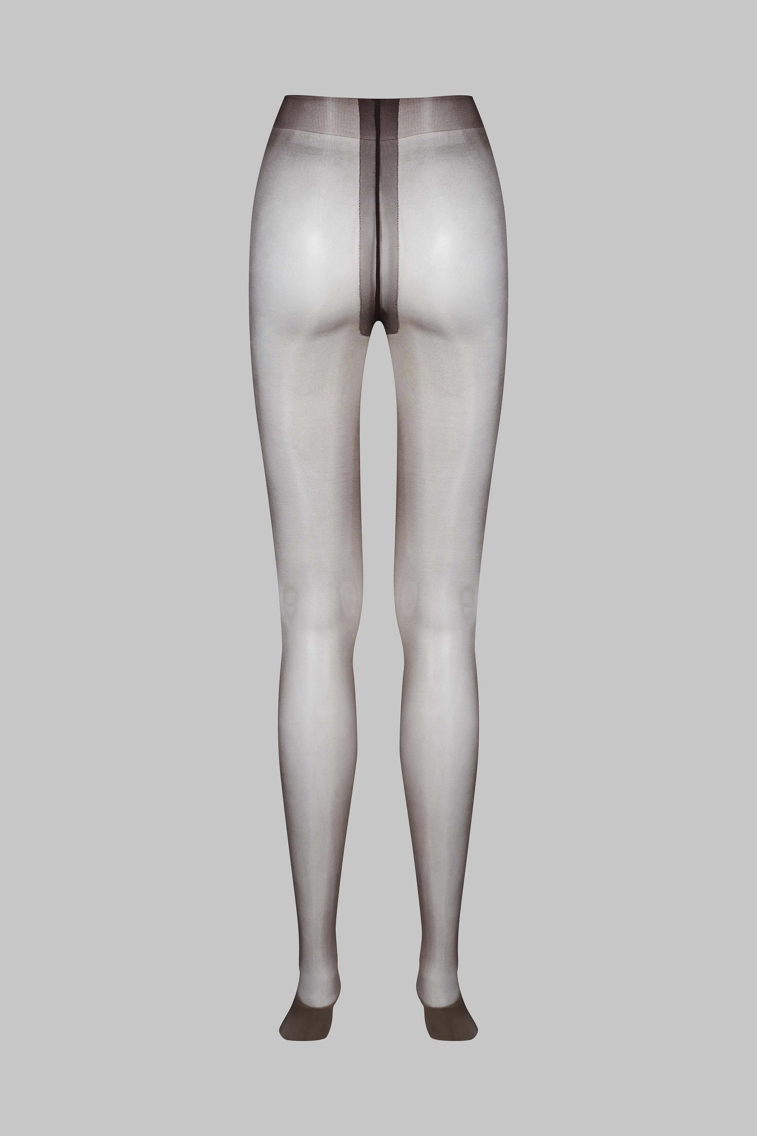 10D Glossy Tights - Smoked - Les Coquetteries