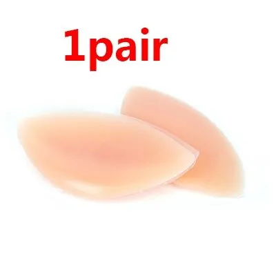 1Pair Soutien Gorge Silicone Gel Bra Insert Pads Breast Enhancer Padding for Bra Women Bikini Swimwear Invisible Sopnge Bra Pads