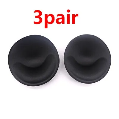 1Pair Soutien Gorge Silicone Gel Bra Insert Pads Breast Enhancer Padding for Bra Women Bikini Swimwear Invisible Sopnge Bra Pads