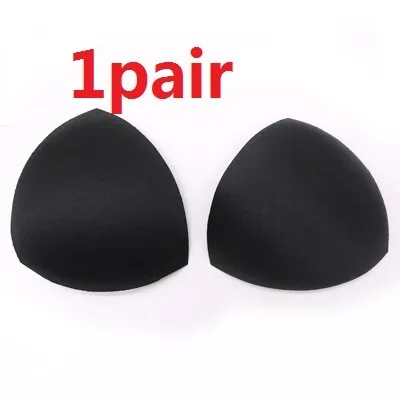 1Pair Soutien Gorge Silicone Gel Bra Insert Pads Breast Enhancer Padding for Bra Women Bikini Swimwear Invisible Sopnge Bra Pads