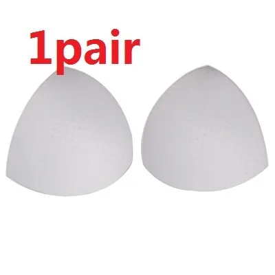 1Pair Soutien Gorge Silicone Gel Bra Insert Pads Breast Enhancer Padding for Bra Women Bikini Swimwear Invisible Sopnge Bra Pads