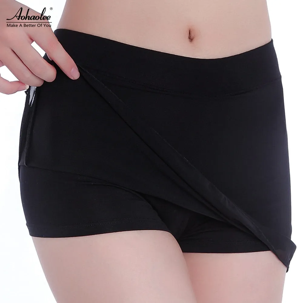 3 Pcs / Pack Aohaolee Women's Boyshort Brief Seamless Underpants Spandex Safety Panties Female Panty Underwear Boxer Shorts