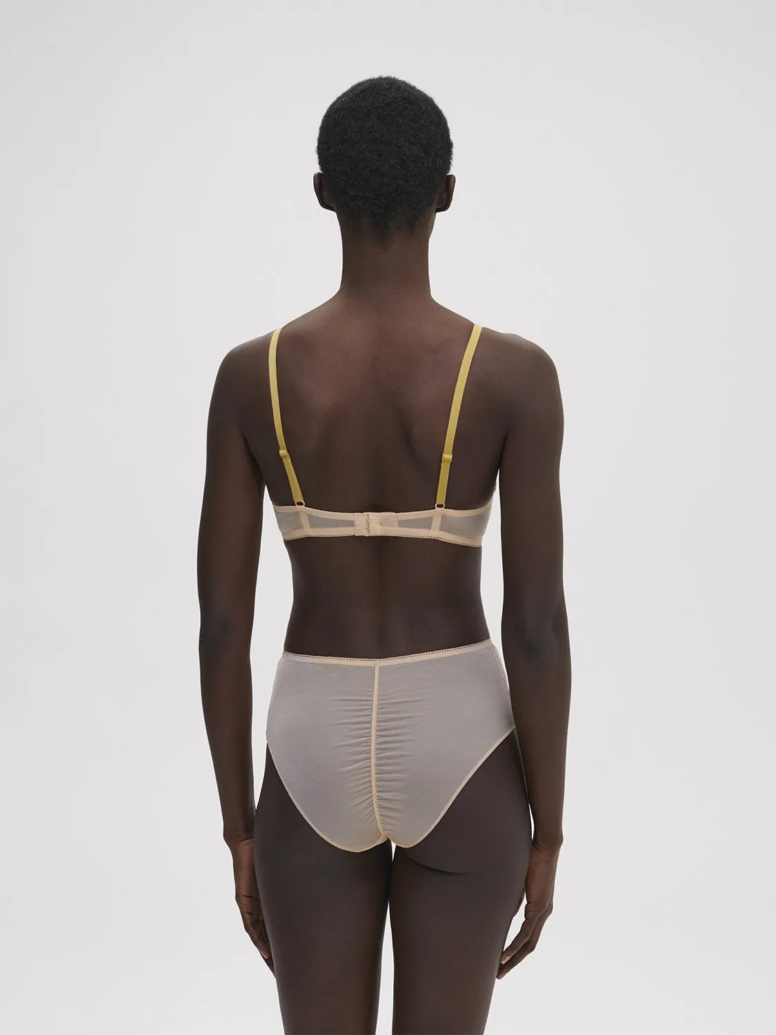 Adele Triangle Bralette - Ginger