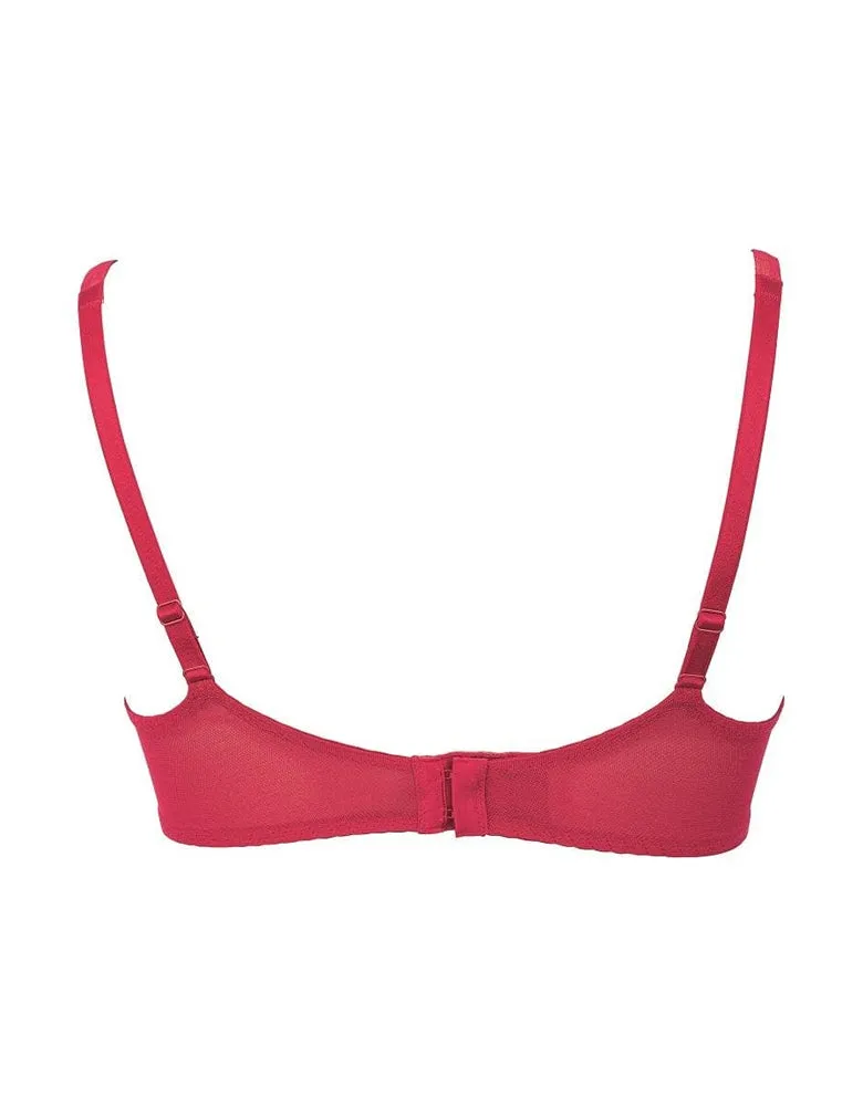 Anita Rosa Faia Fleur 5653 Cherry Underwire Side Support Bra