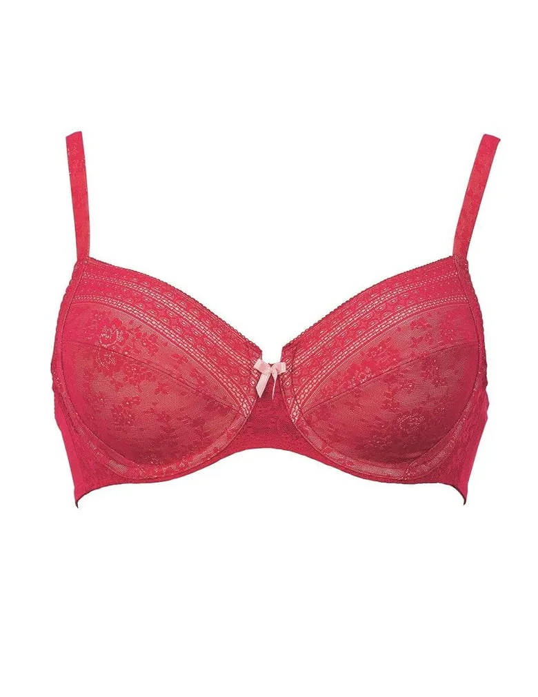 Anita Rosa Faia Fleur 5653 Cherry Underwire Side Support Bra