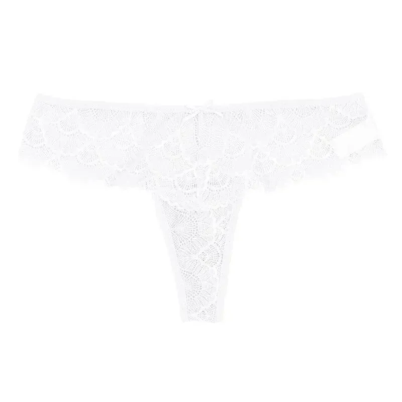 Breathable Lace Thongs for Women