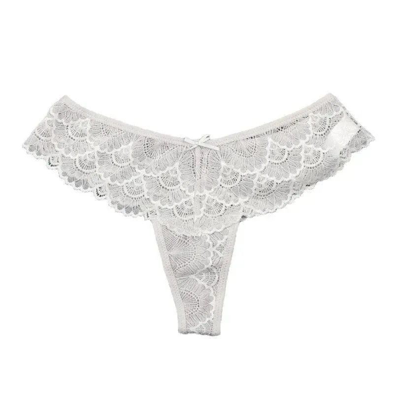 Breathable Lace Thongs for Women
