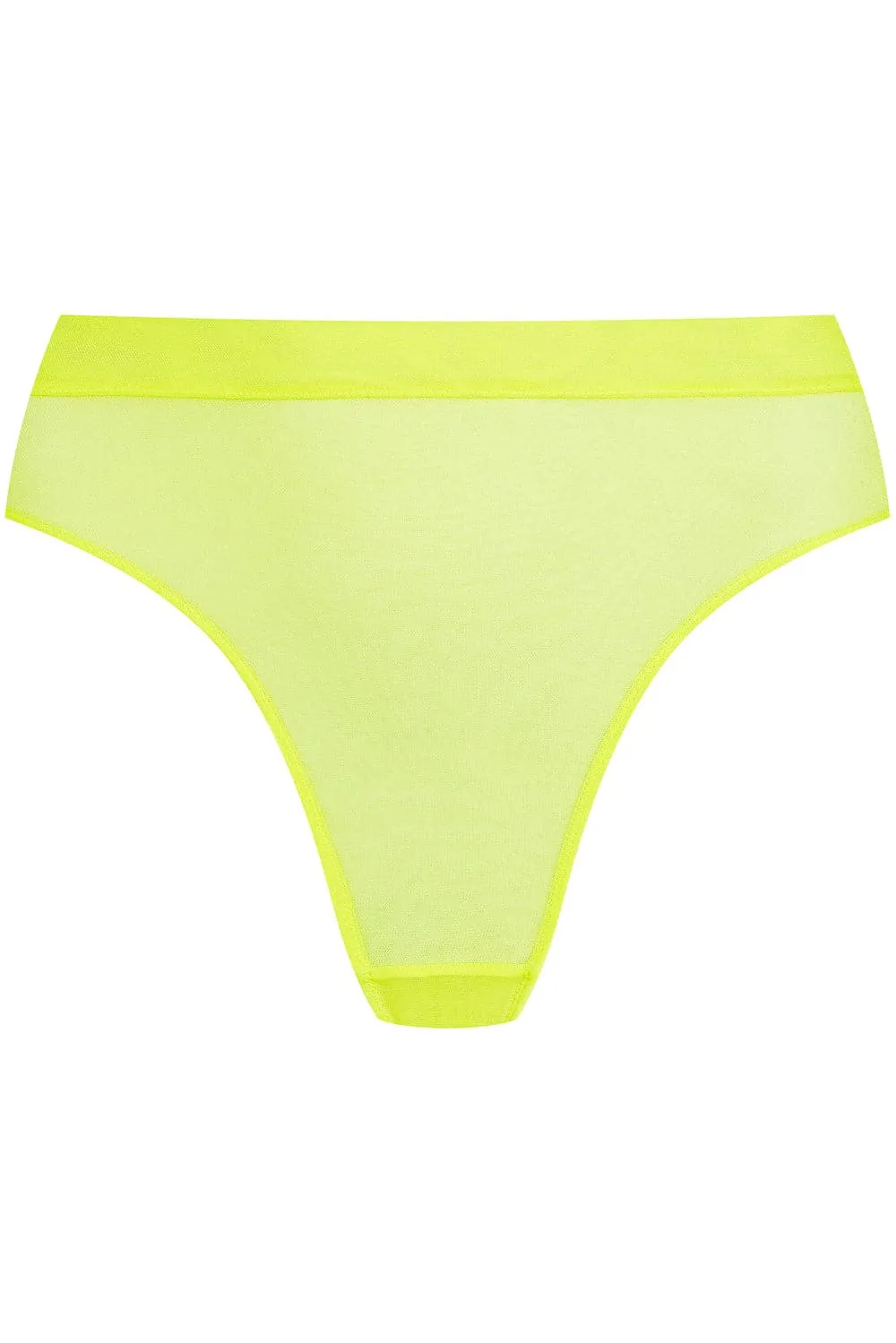 Corps  Corps High Waist Thong Neon Yellow