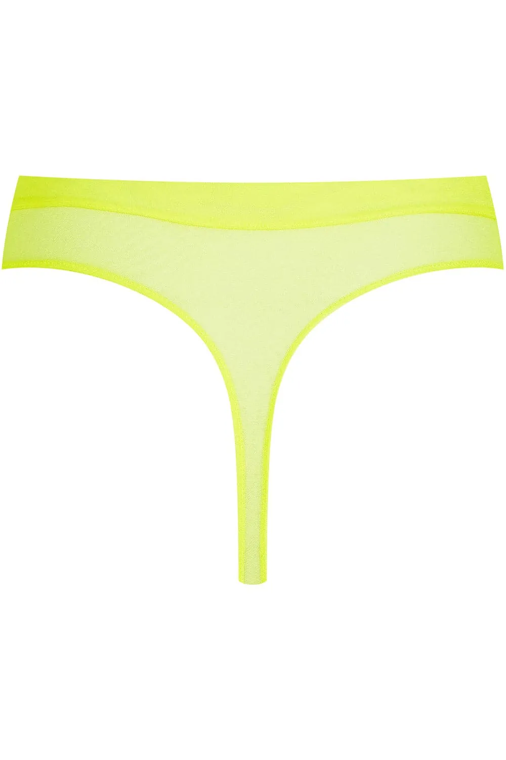 Corps  Corps High Waist Thong Neon Yellow