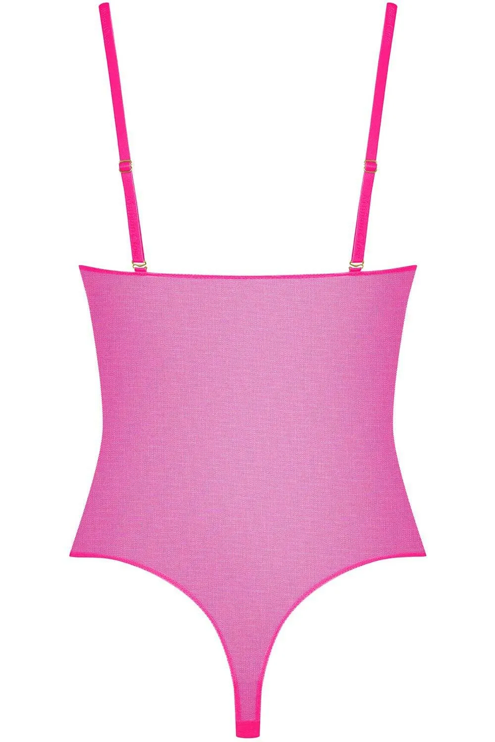 Corps  Corps Thong Bodysuit Neon Pink
