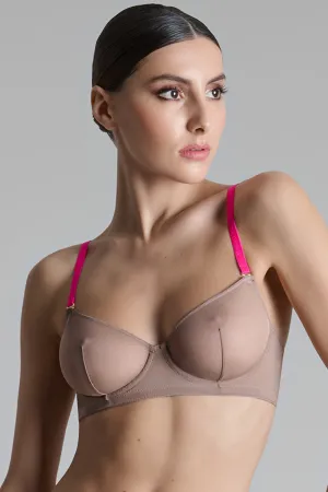 Corps  Corps Wire Bra Ginger Snap/Neon Pink