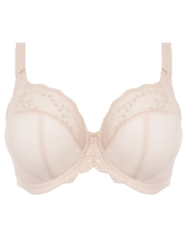 ELOMI CHARLEY EL4382 BALLET PINK PLUNGE UNDERWIRE BRA