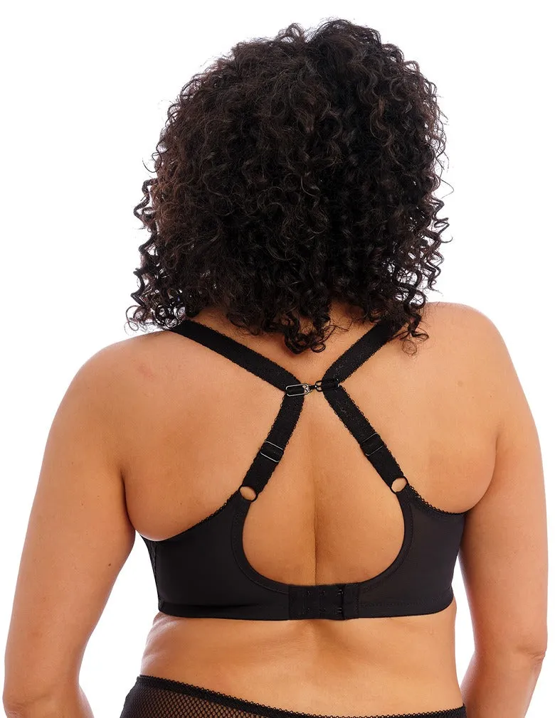 ELOMI CHARLEY EL4382 BLACK PLUNGE BRA