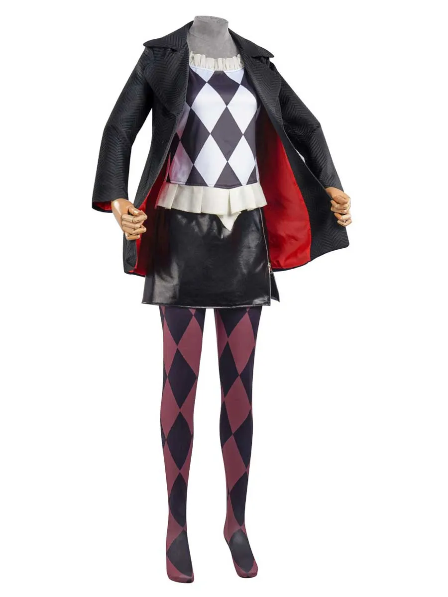 Harley Girl Black Coat Full Set