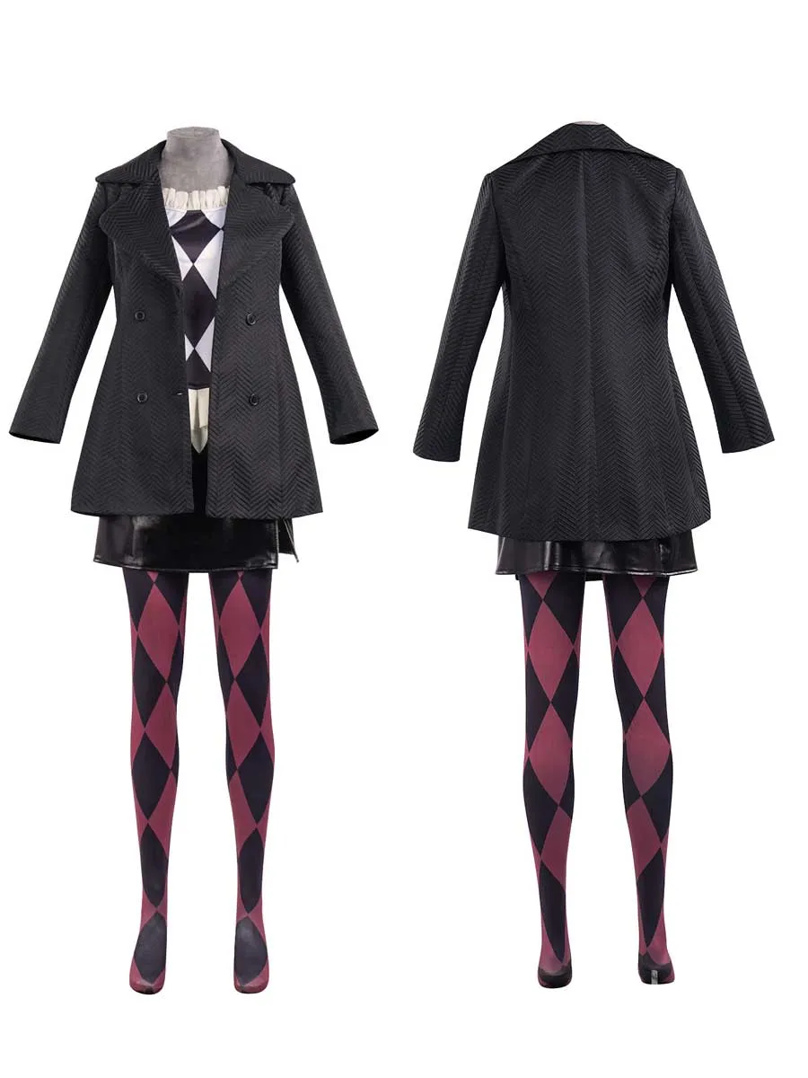 Harley Girl Black Coat Full Set