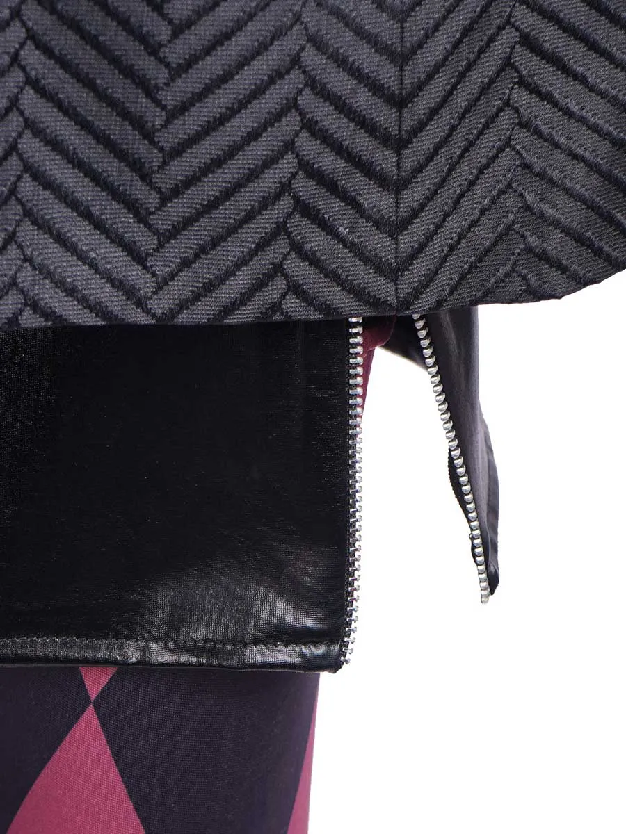 Harley Girl Black Coat Full Set