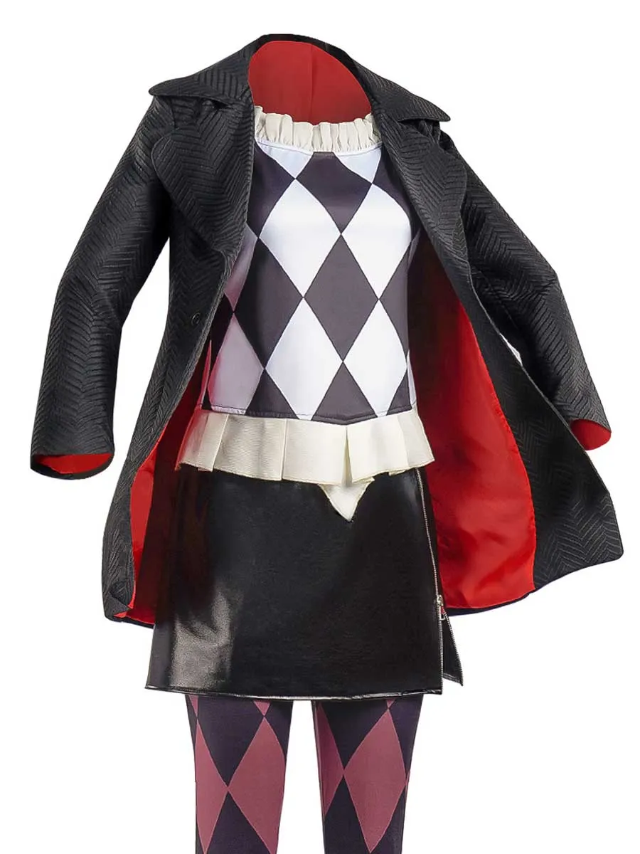 Harley Girl Black Coat Full Set