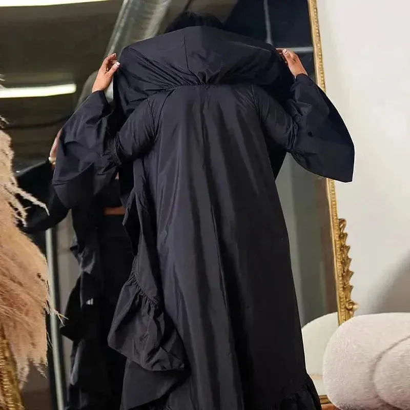 Loose Fit Women's Duster Coat