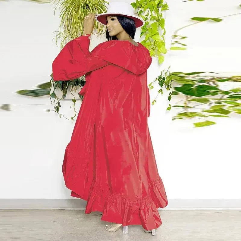 Loose Fit Women's Duster Coat