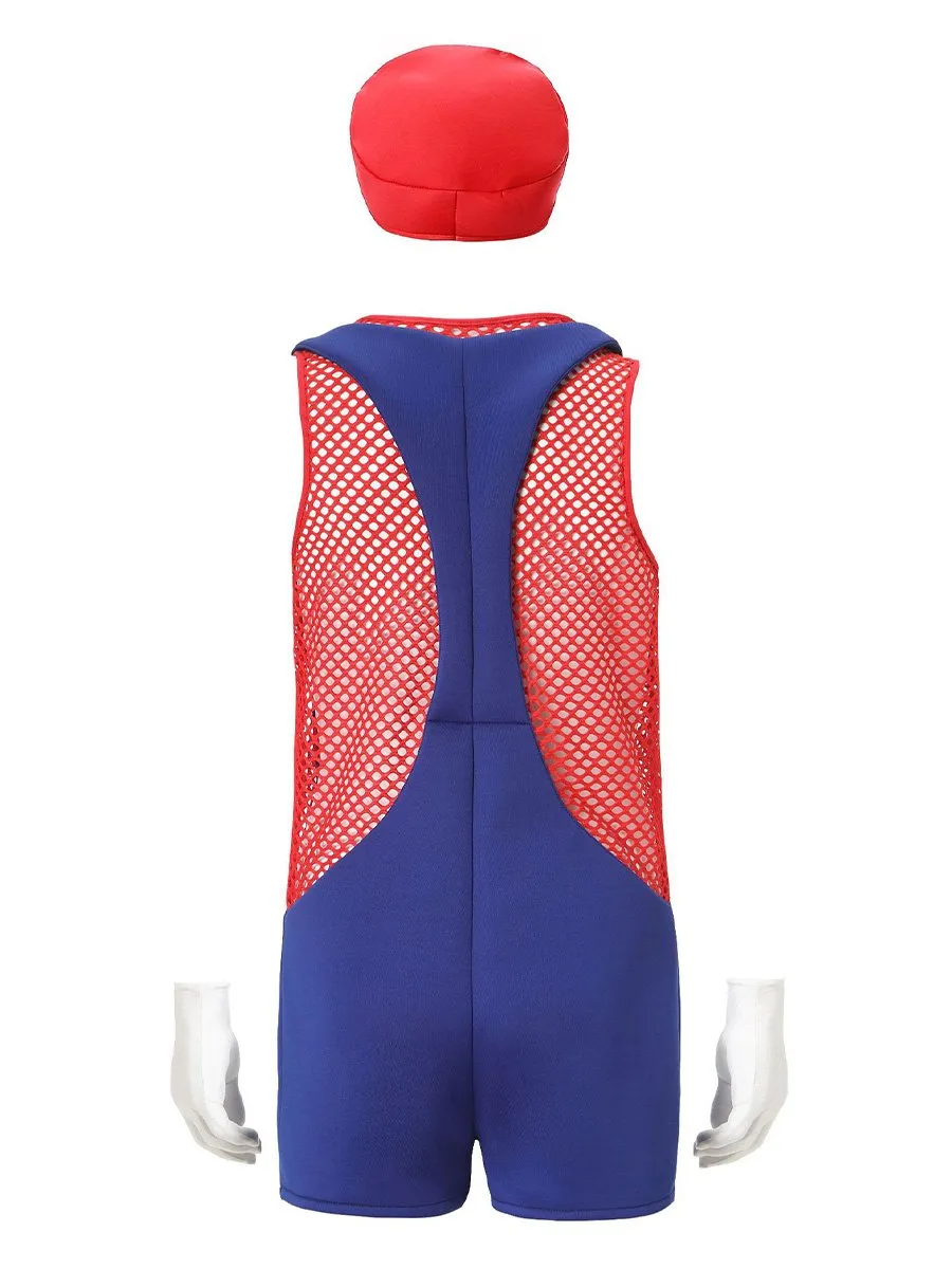Men's Super Plumber Romper