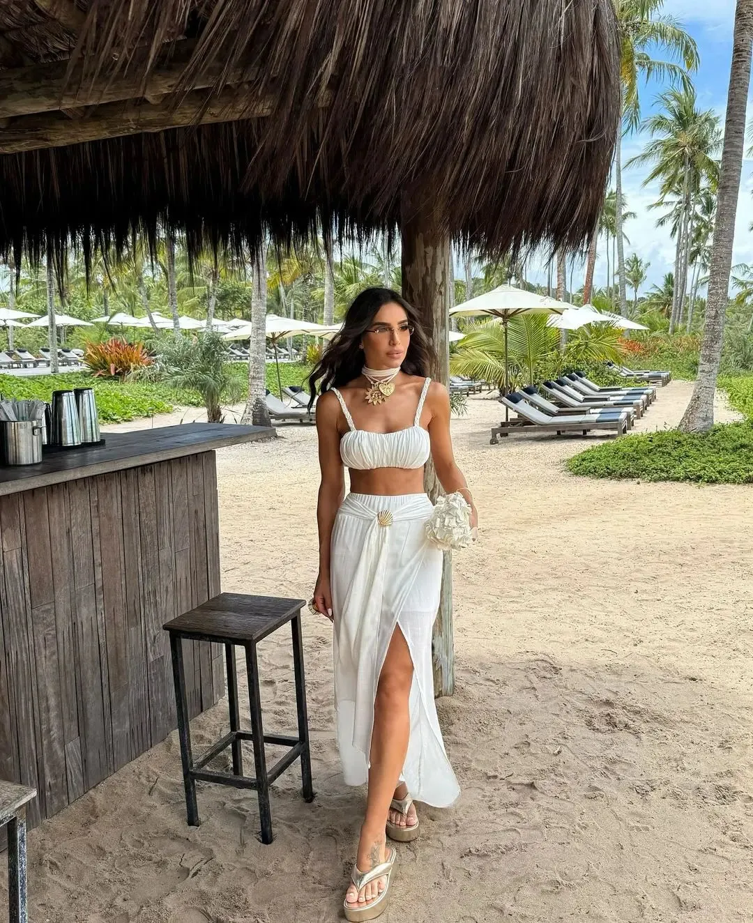 #PB Cover Up Skirt Beach