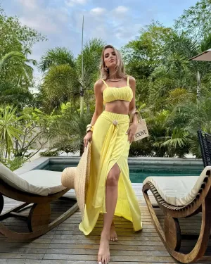 #PB Cover Up Skirt Beach