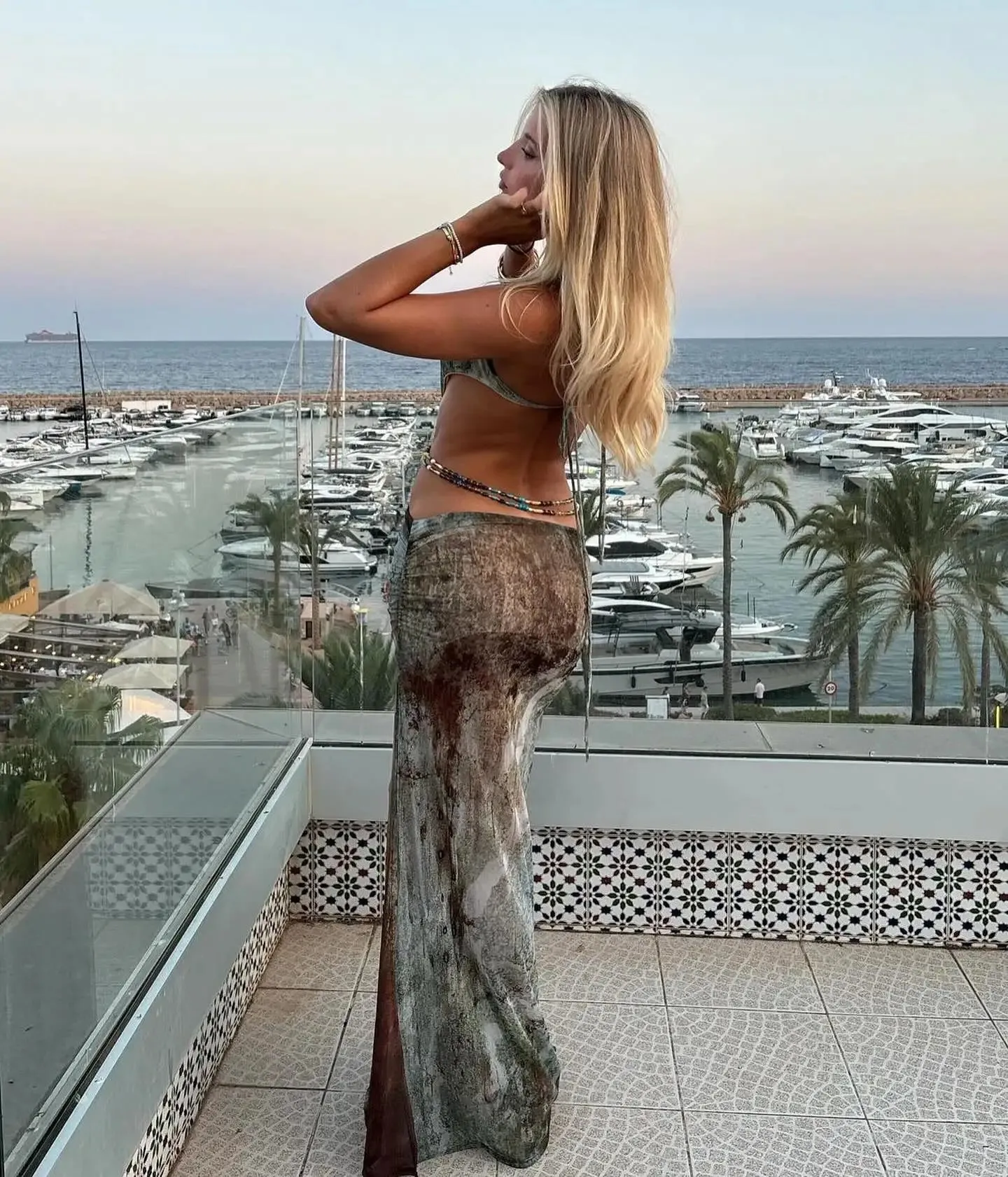 #PB Hollow Out Beach Dress