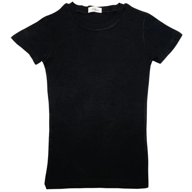 #PB Short Sleeve Slim T-shirt