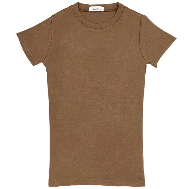 #PB Short Sleeve Slim T-shirt