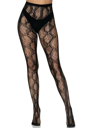 Python Fishnet Pantyhose