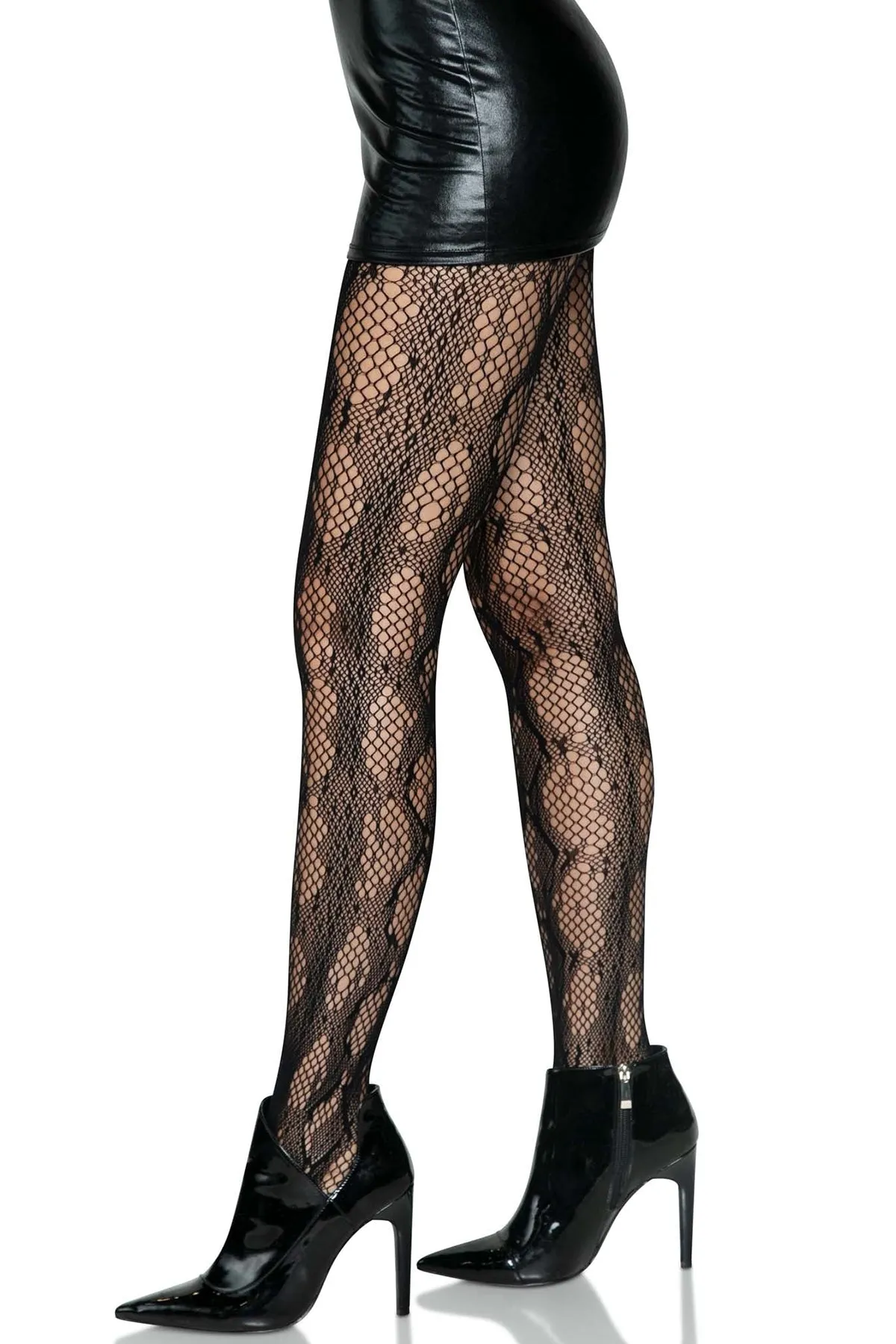 Python Fishnet Pantyhose