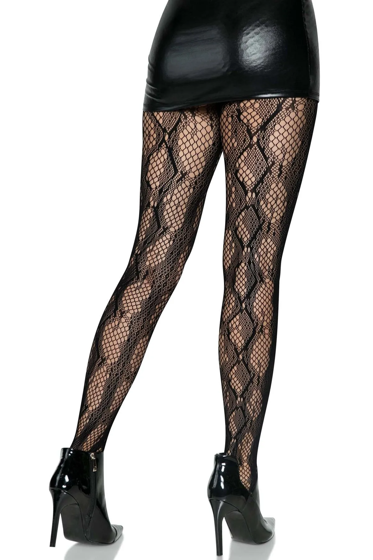 Python Fishnet Pantyhose