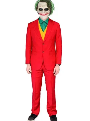 Red Joker Cosplay Costume