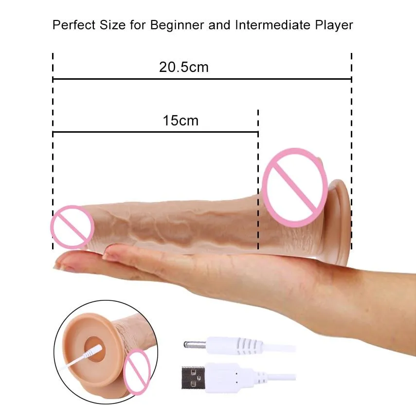 Remote Control Thrusting Dildo