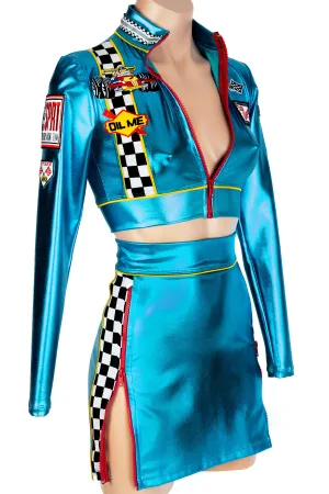 Rev My Engine High-Waisted Skirt