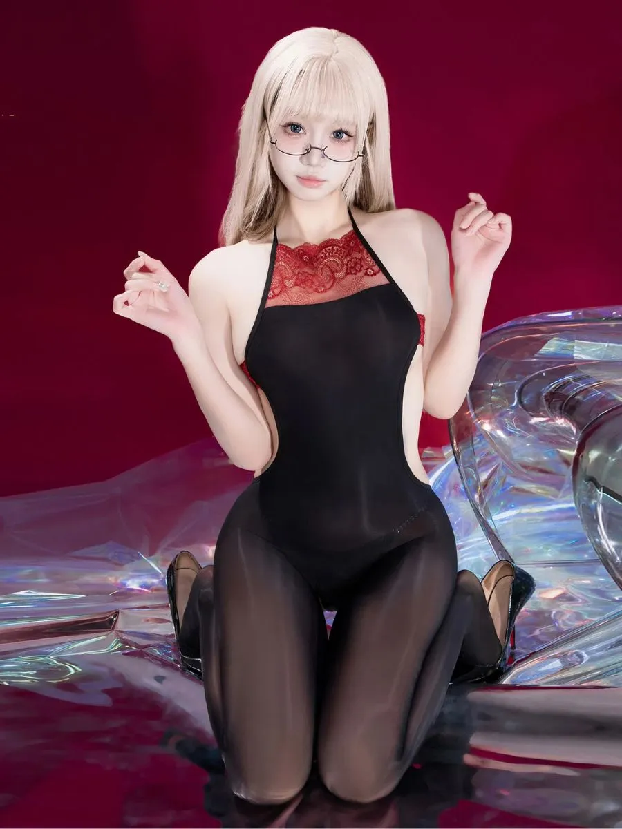 Seamless Sleeveless Full Bodysuit