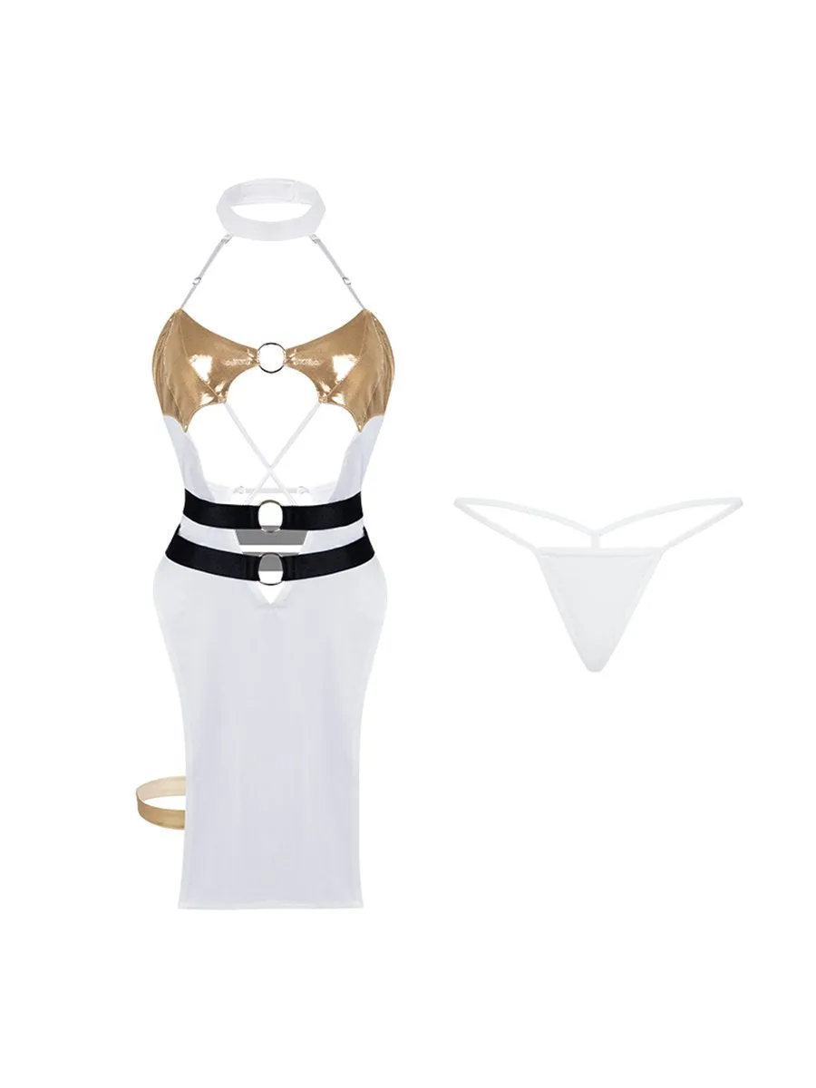 Sexy Angel Cosplay Lingerie Dress