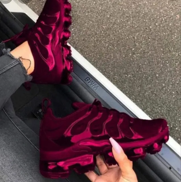 Solid Color Air Cushion Sneakers