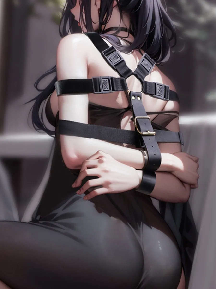 Strappy & PU Leather Chest Harness