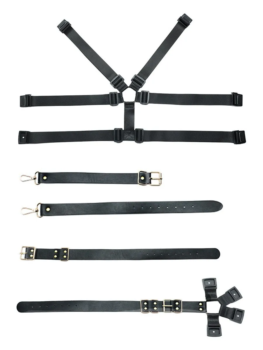 Strappy & PU Leather Chest Harness