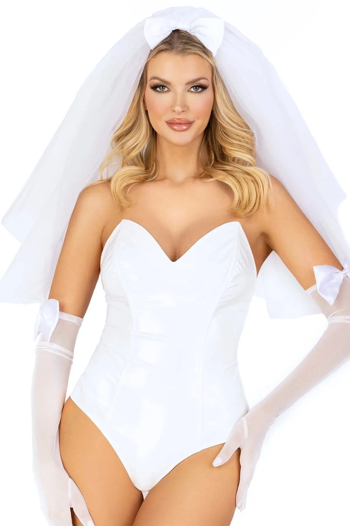 Vinyl Boned Bodysuit