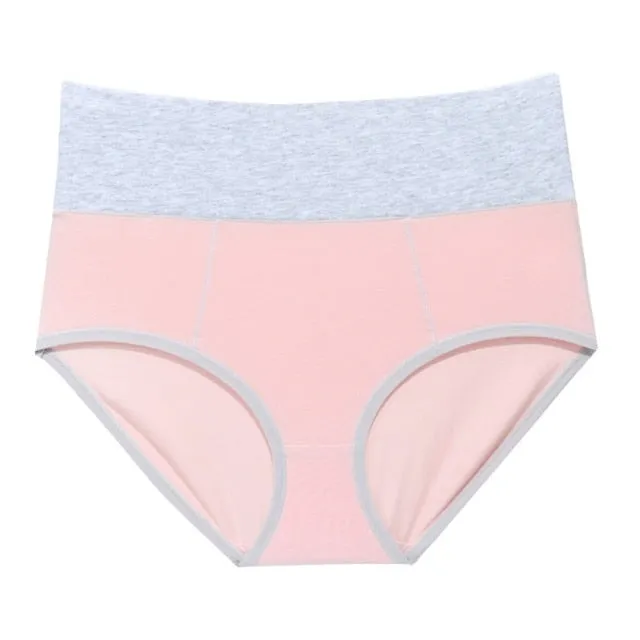 Women Cotton Brief High Waist Pant