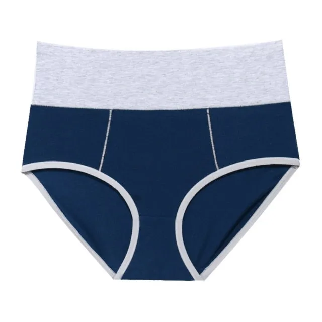 Women Cotton Brief High Waist Pant