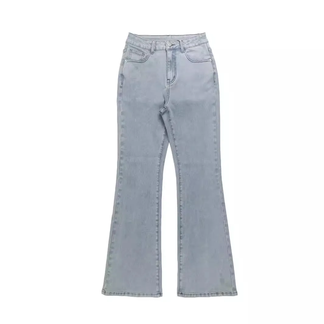 Women's High Waist Flared Fashion Stretch Jeans